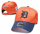 Detroit Tigers Team Logo Adjustable Hat YD (1)